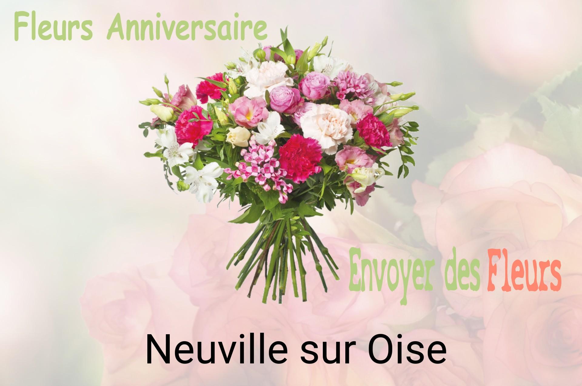Bouquet de fleurs d’anniversaire livré à Neuville-sur-Oise