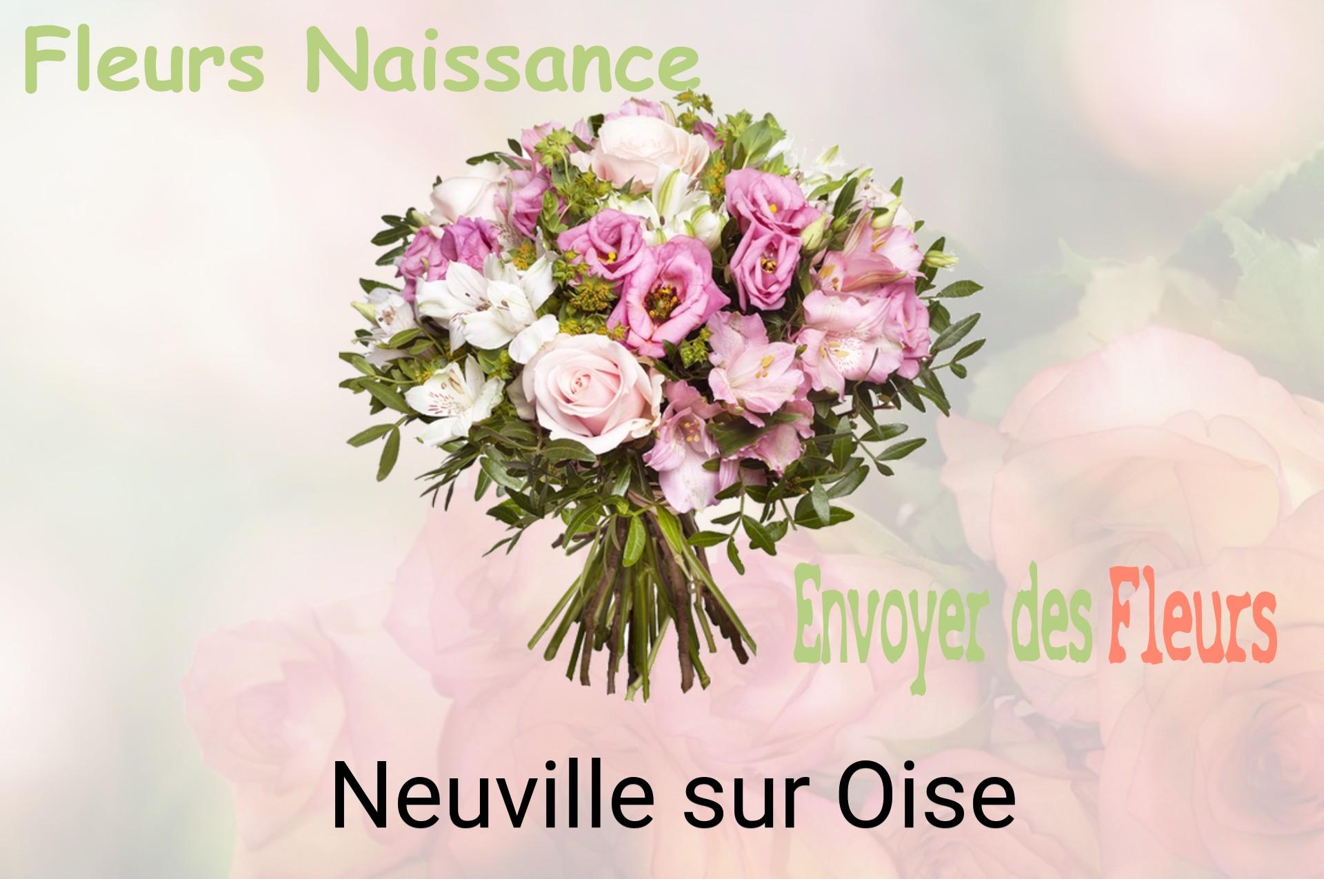 Bouquet de fleurs de naissance livré à Neuville-sur-Oise