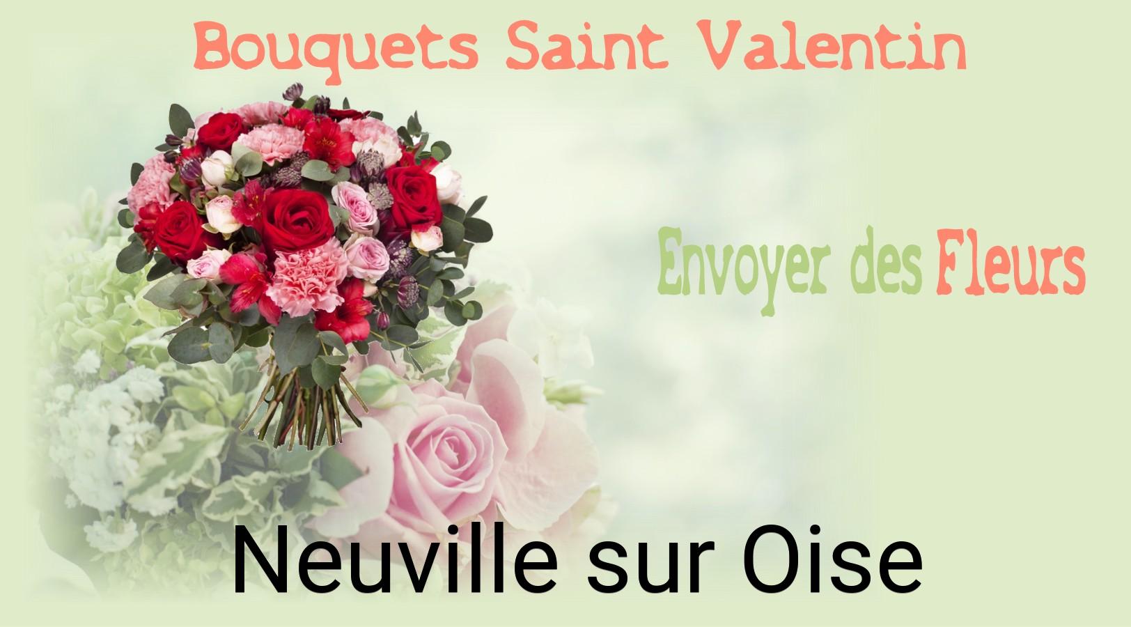 Roses de Saint-Valentin livrées à Neuville-sur-Oise